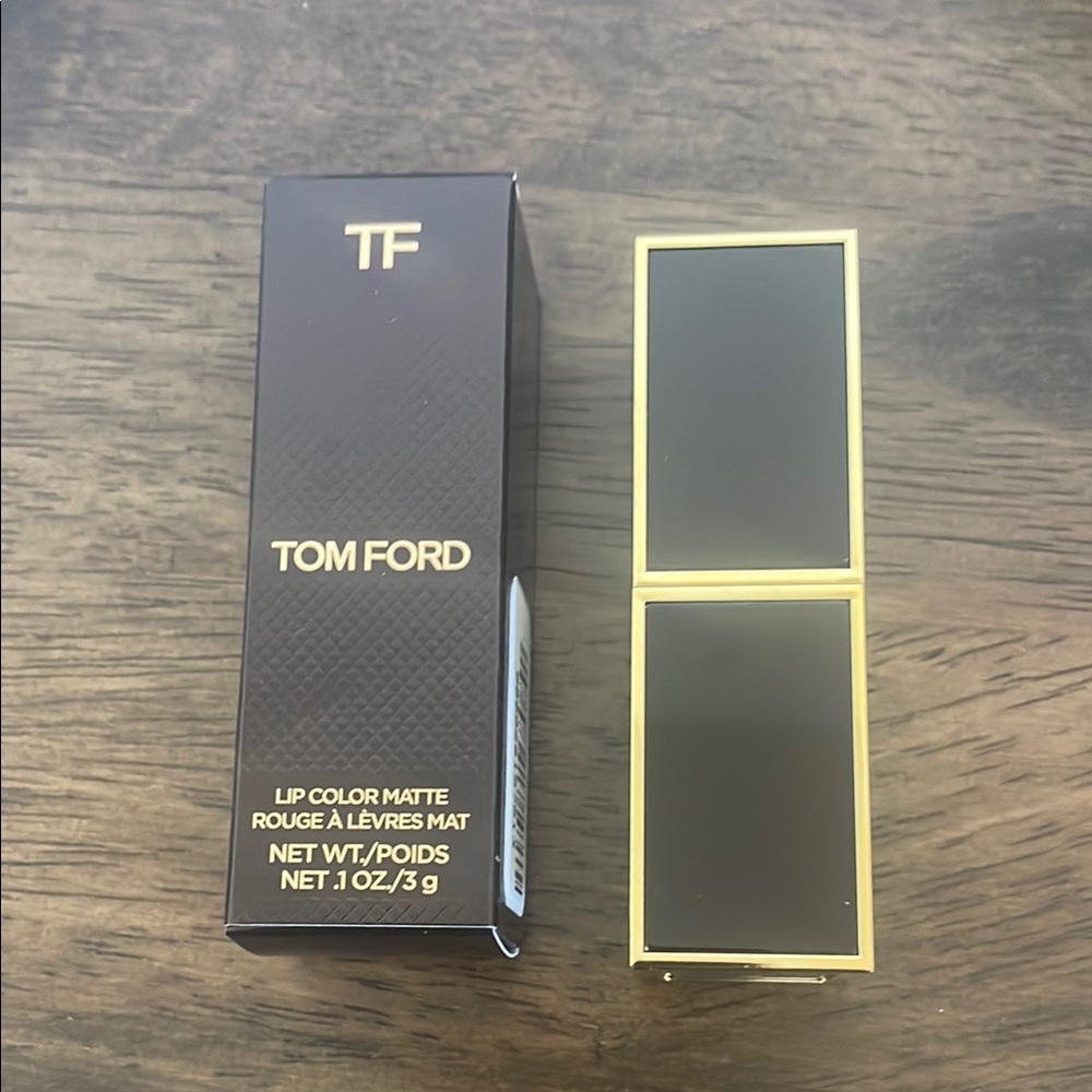Tom Ford Matte Lipstick in Black and Gold